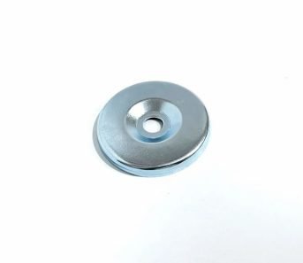 Round Silver Sheet Metal Component (1)